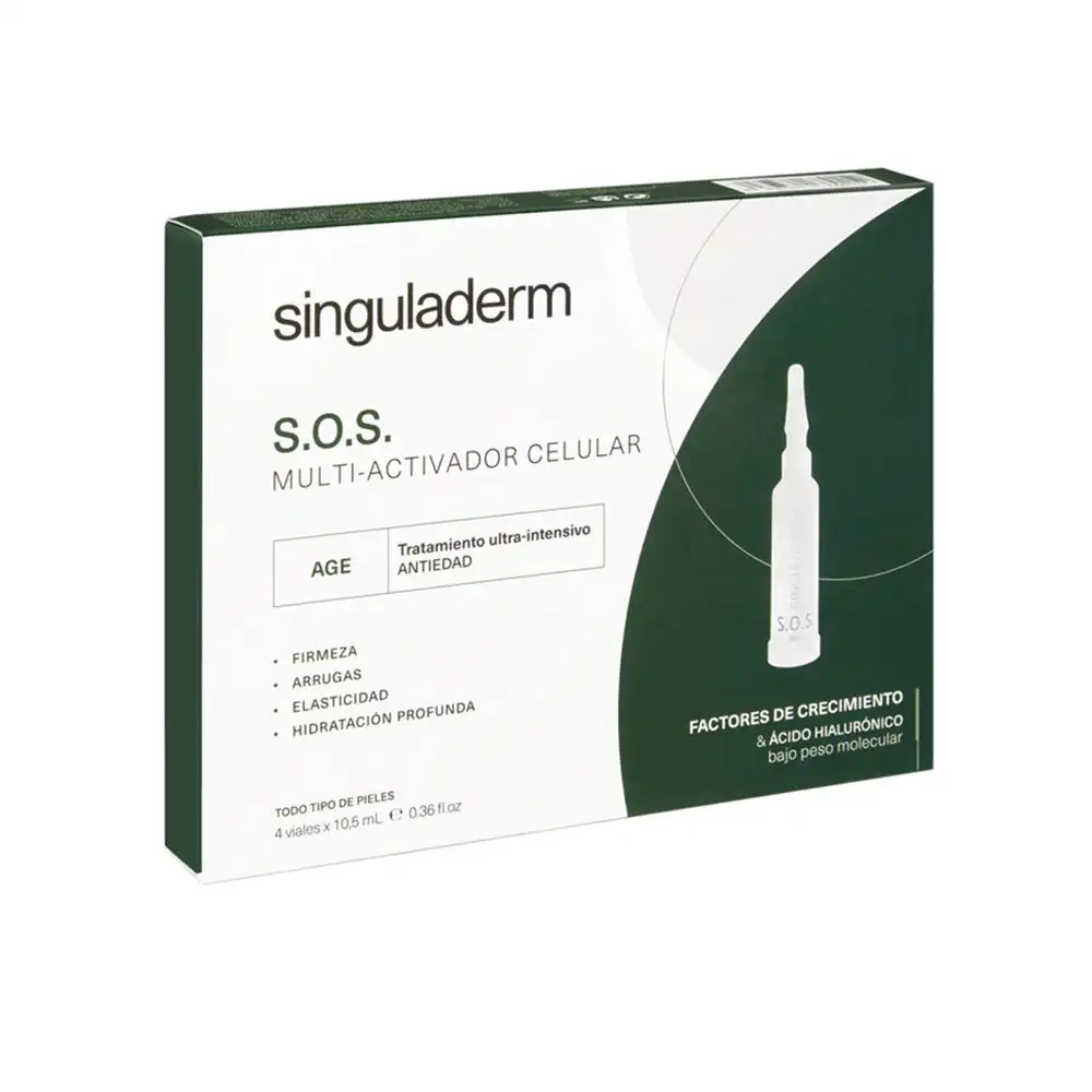 Singuladerm S.O.S. age 4 x 10,5 ml - Singuladerm - Comparador de precios