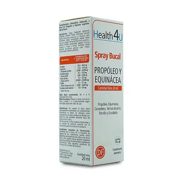 Spray Bucal PropÃ³leo Y EquinÃ¡cea - H4U - Comparador de precios