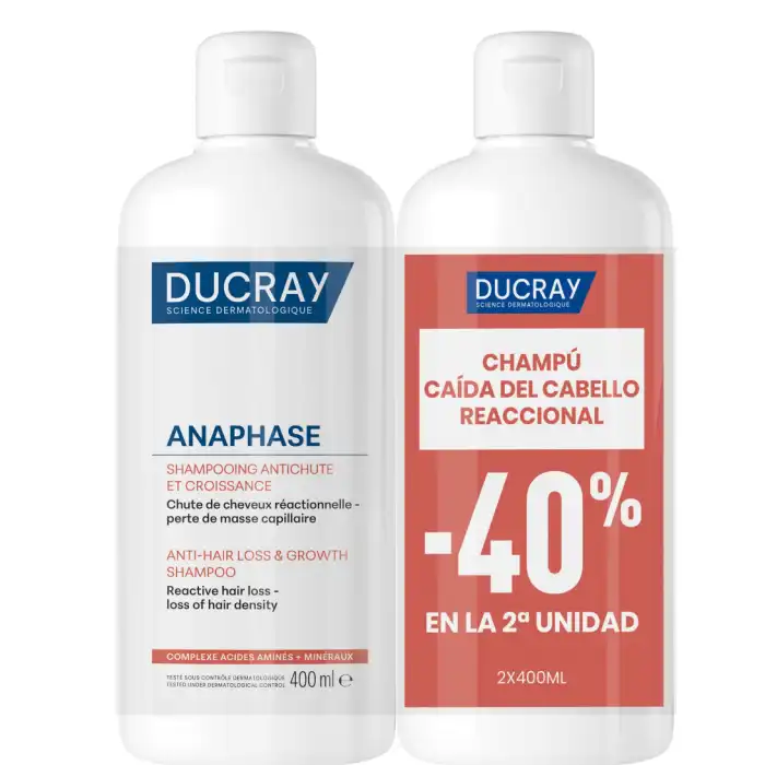 Pack Champú Anaphase Anticaída 400 ml - Ducray - Comparador de precios
