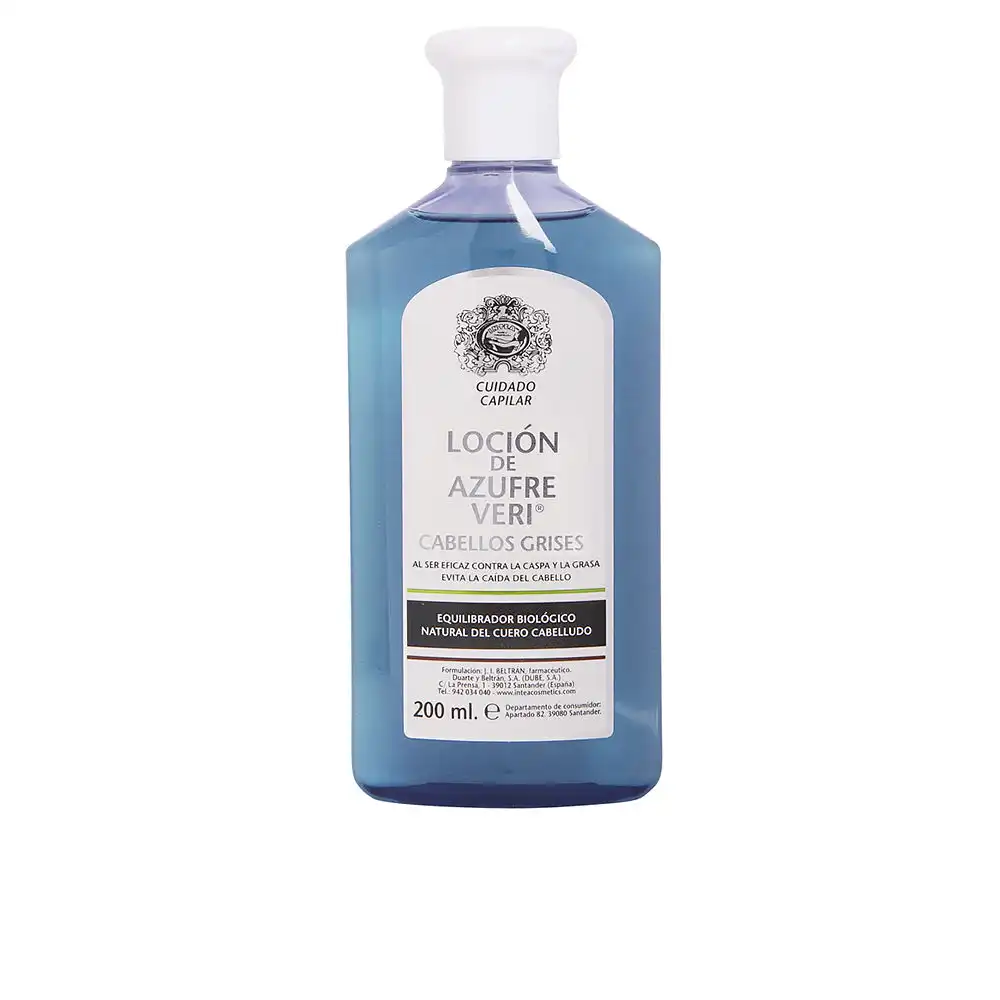 Azufre Veri locion equilibrante cabello gris 200 ml - Azufre Veri - Comparador de precios