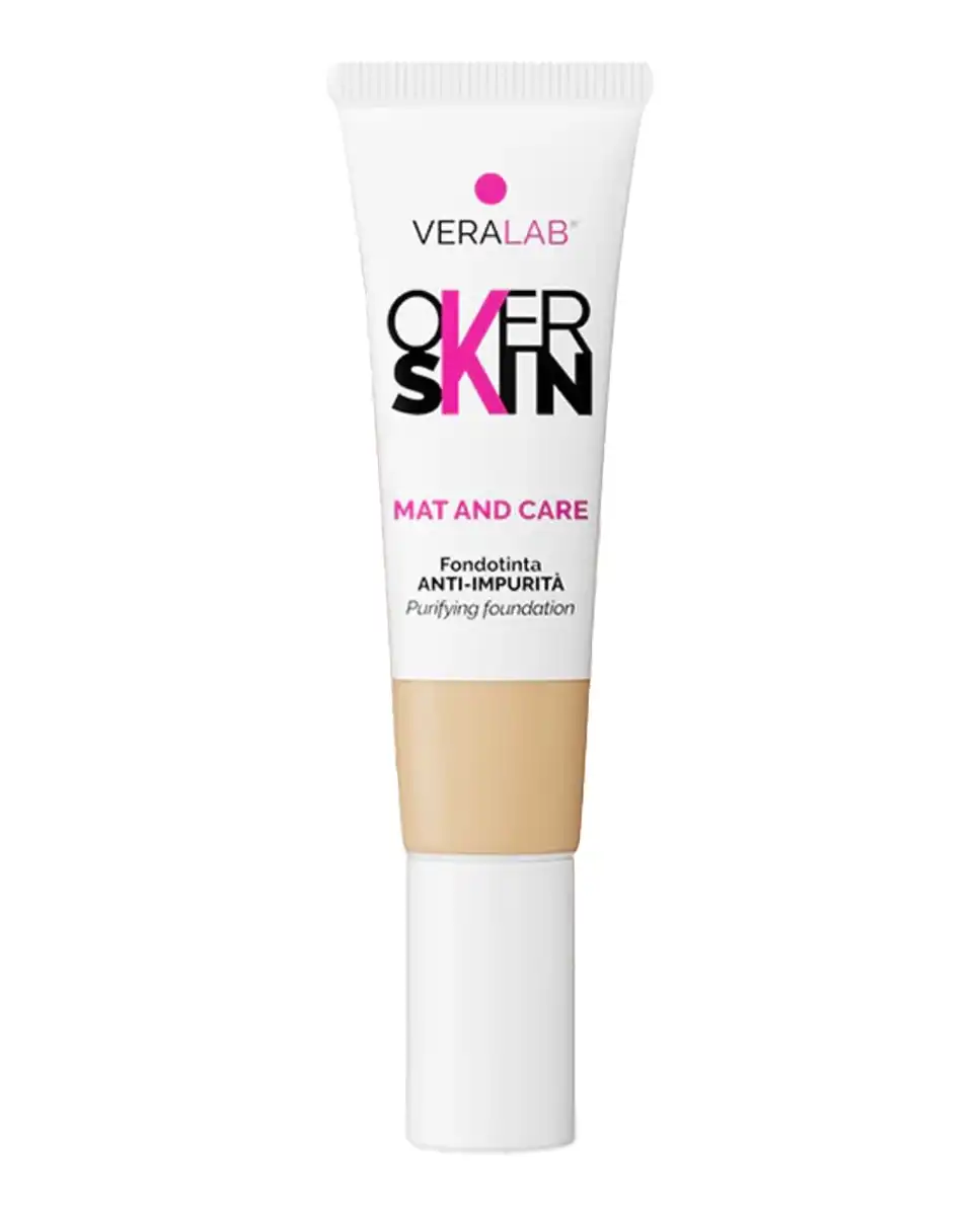 Base de Maquillaje Mat And Care Overskin 5.5 CARAMEL - Veralab - Comparador de precios