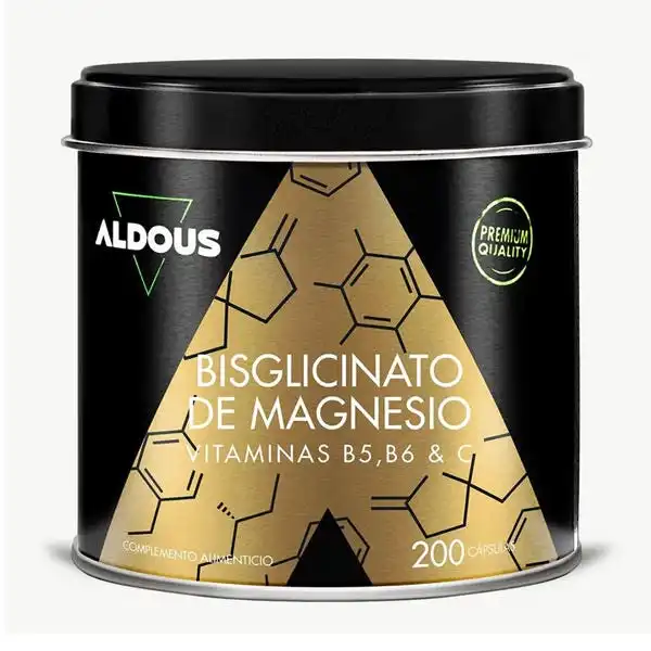 Cápsulas Bisglicinato De Magnesio - Aldous - Comparador de precios