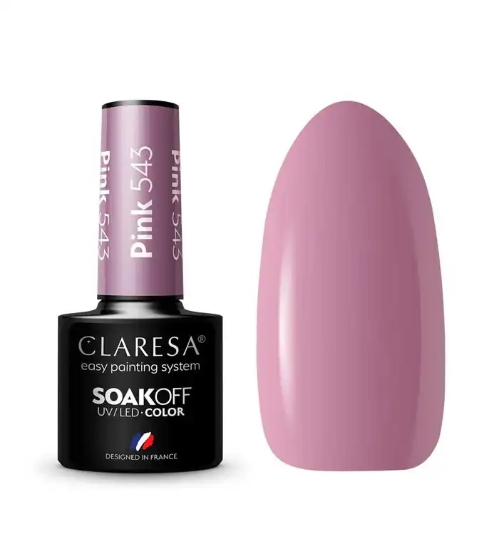 Claresa - Esmalte semipermanente Soak off - 543: Pink - Claresa - Comparador de precios