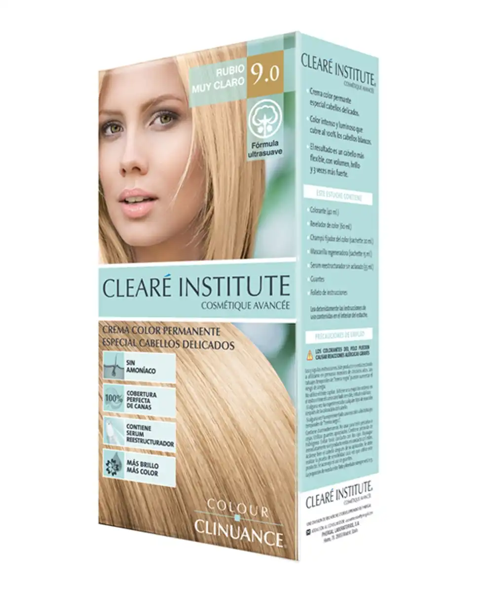 Clearé Institute - Coloración Permanente Colour Clinuance Cabellos Delicados - Clearé Institute - Comparador de precios