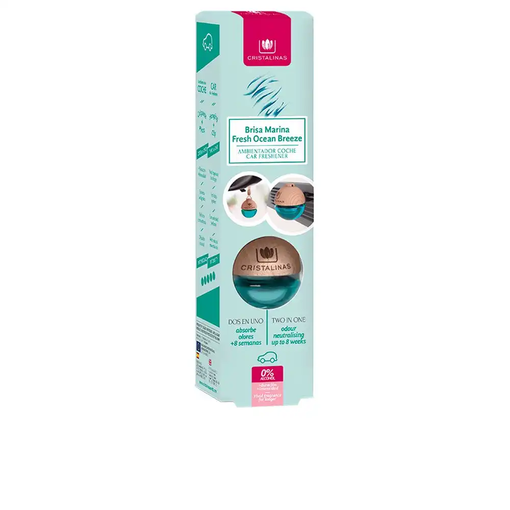 Coche ambientador 0% #brisa marina 6 ml - Cristalinas - Comparador de precios