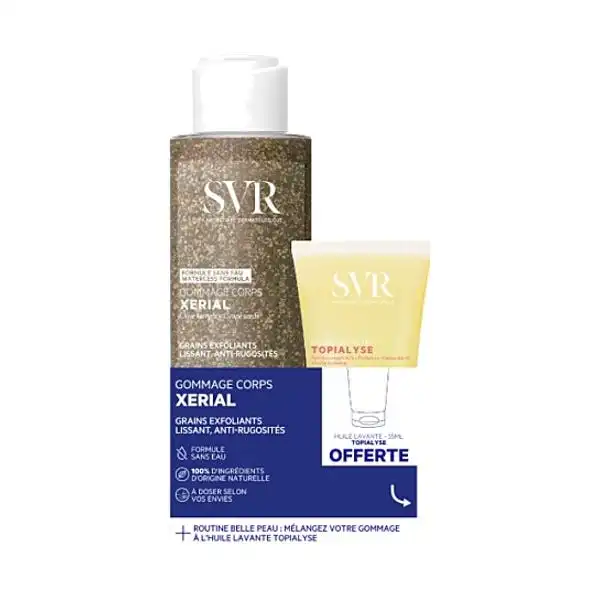 Duplo Xerial Gommage + Topialyse Huile - LABORATOIRES SVR - Comparador de precios