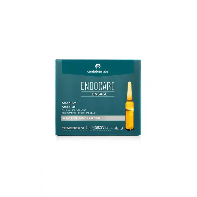Endocare tensage ampollas 20x2ml - Cantabria Labs - Comparador de precios