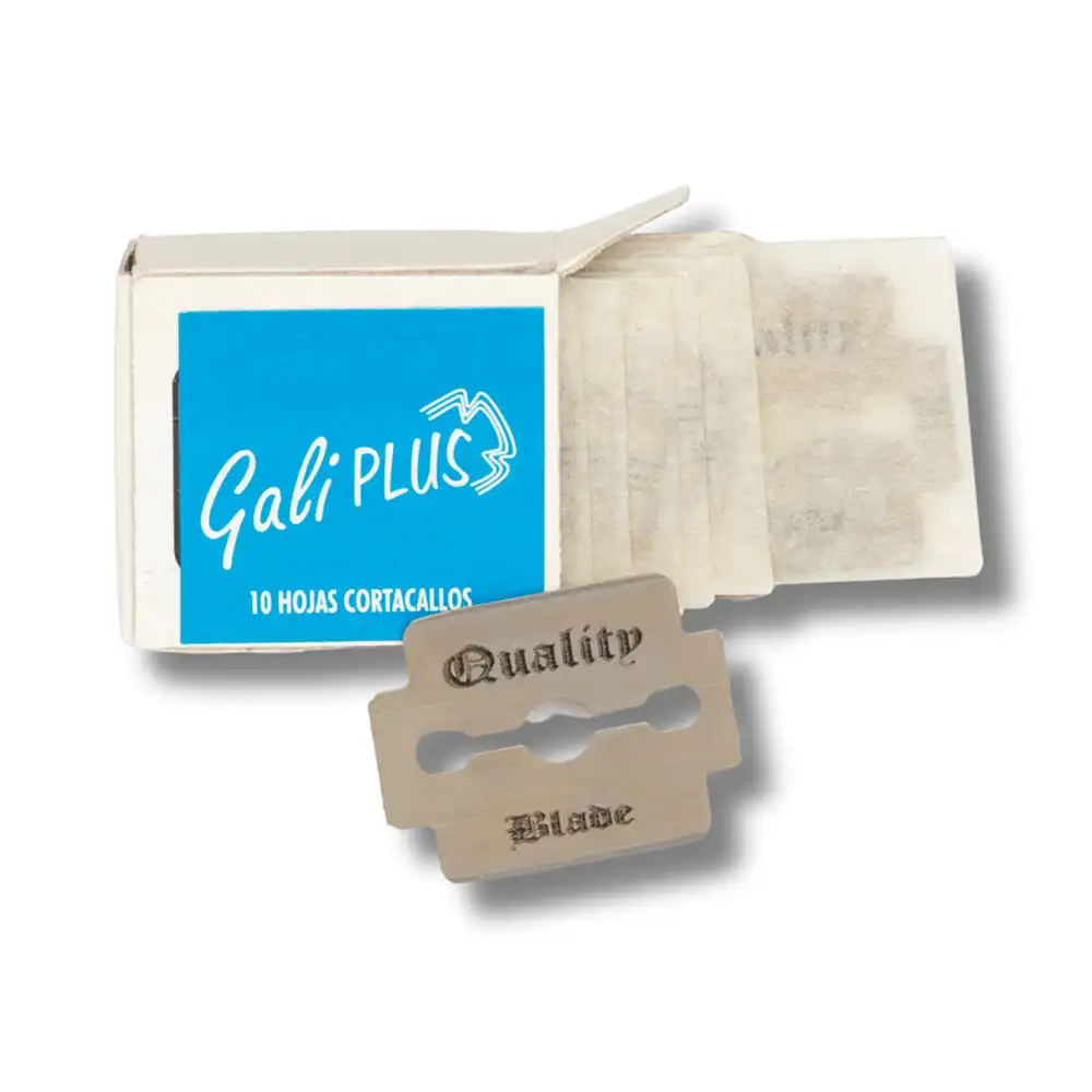 Estuche 10 Hojas cortacallos 10 u - Galiplus - Comparador de precios