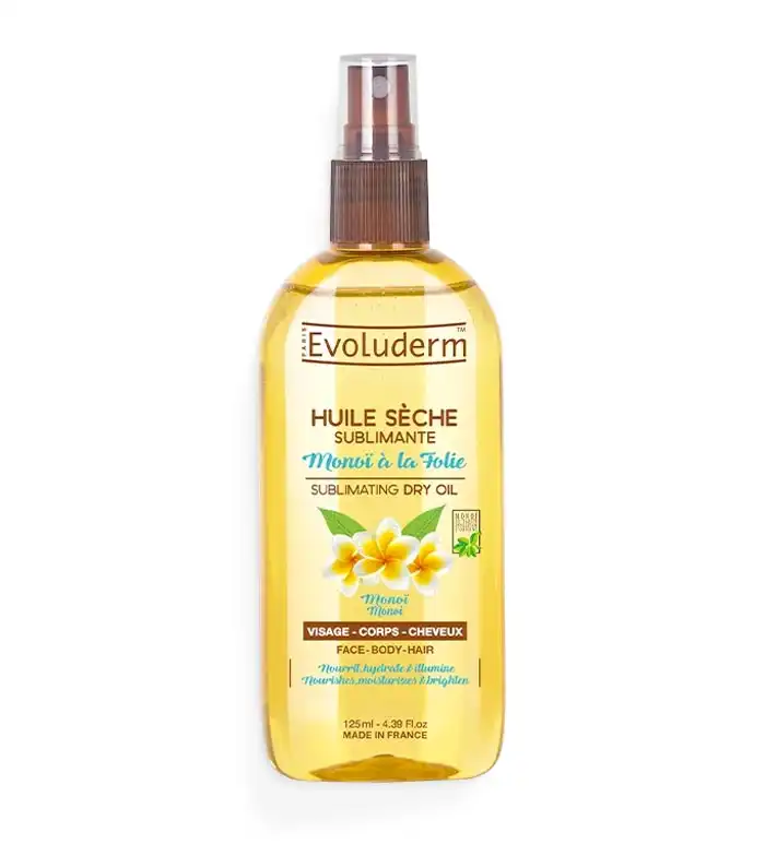 Evoluderm - Aceite seco sublimante Monoï à la Folie - Evoluderm - Comparador de precios