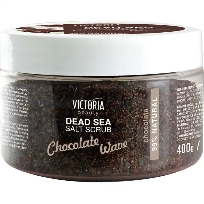 Exfoliante Facial y Corporal Con Ondas de Chocolate 400 gr - VICTORIA BEAUTY - Comparador de precios