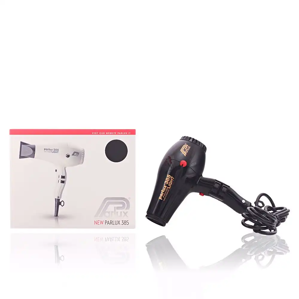Hair Dryer 385 powerlight ionic & ceramic #black 1 u - Parlux - Comparador de precios