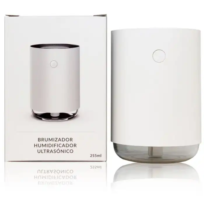 Humidificador Ultrasónico Blanco 255 ml - SyS Cosmética Natural y Aromas - Comparador de precios