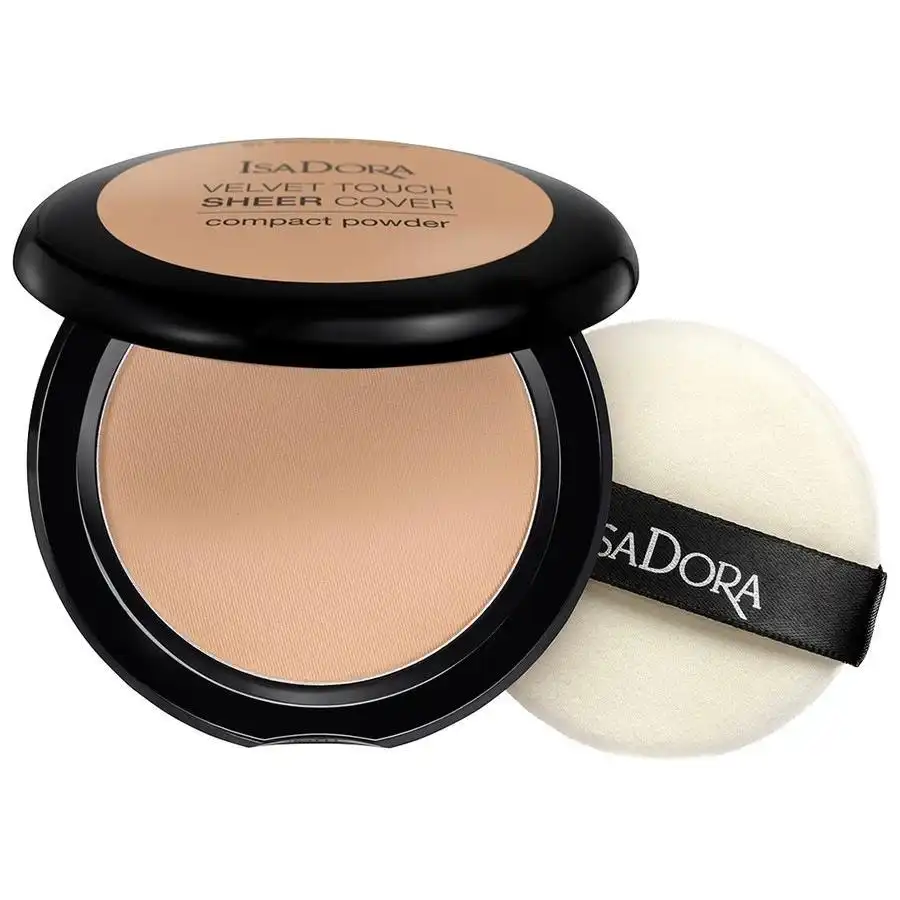 Isadora - Velvet Touch Sheer Cover Compact Polvos de maquillaje 10 g 45,Neutral Beige - IsaDora - Comparador de precios