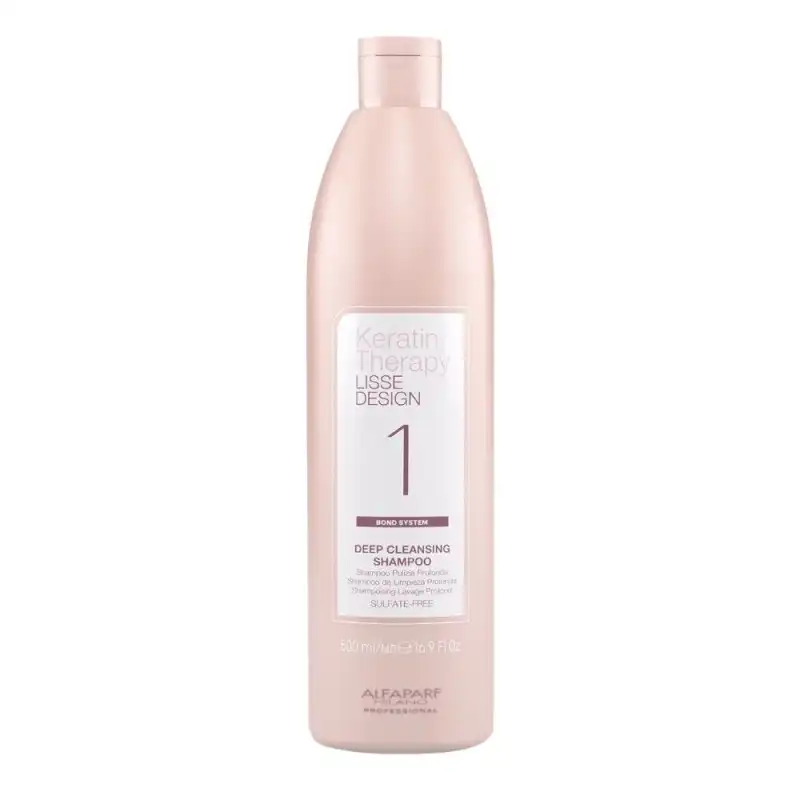 Keratin Therapy Lisse Design 1 Deep Cleansing Shampoo - 500 ml - Alfaparf - Alfaparf - Comparador de precios