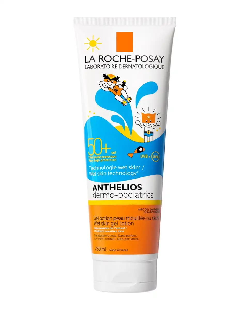 La Roche Posay - Protector Solar Anthelios Wet Skin Dermo Pediatrics 250 Ml - La Roche Posay - Comparador de precios
