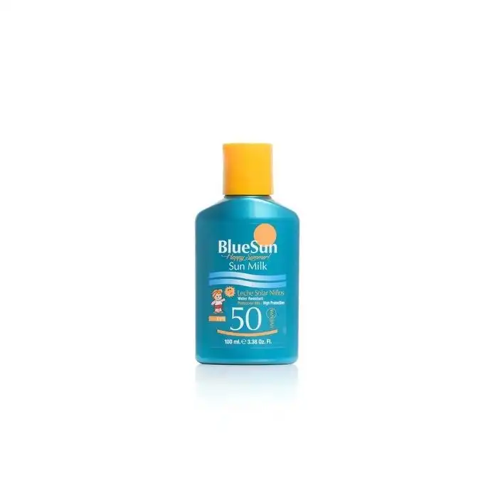 Leche Solar para Niños SPF50 100 ml - BlueSun - Comparador de precios