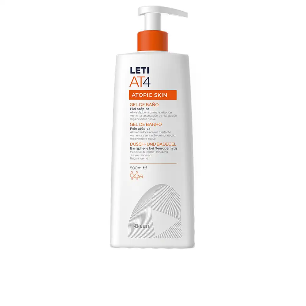 LETIAT4 ATOPIC SKIN gel de baño 500 ml - LETI Pharma - Comparador de precios