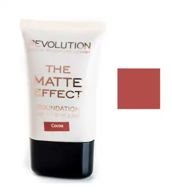 Makeup Revolution - Base de maquillaje Matte Effect - Cocoa - Makeup Revolution - Comparador de precios