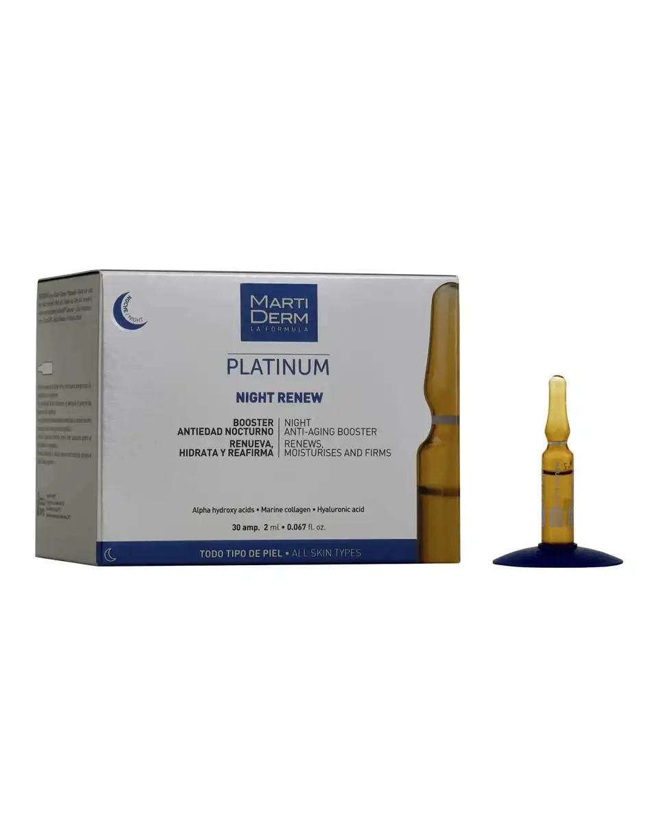 MartiDerm - 30 Ampollas Antiedad Alfa Peeling Platinum - MartiDerm - Comparador de precios