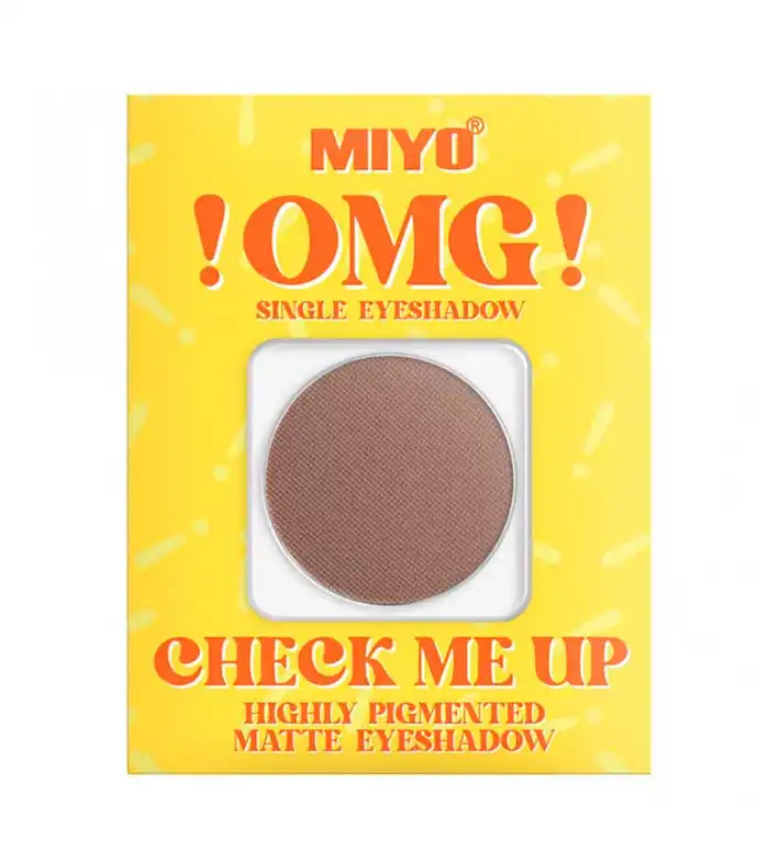 Miyo - *¡OMG!* - Sombra de ojos mate Check Me Up - 14: Brownie - MIYO - Comparador de precios