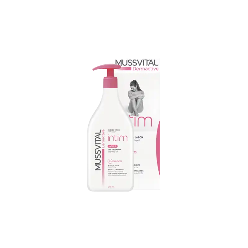 Mussvital dermactive gel intim adult 250 ml - Mussvital - Comparador de precios