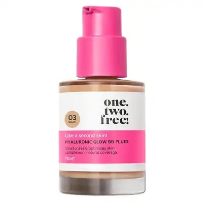 one.two.free! One Two Free Hyaluronic Glow BB Fluid Warm, 30 ml - one.two.free! - Comparador de precios