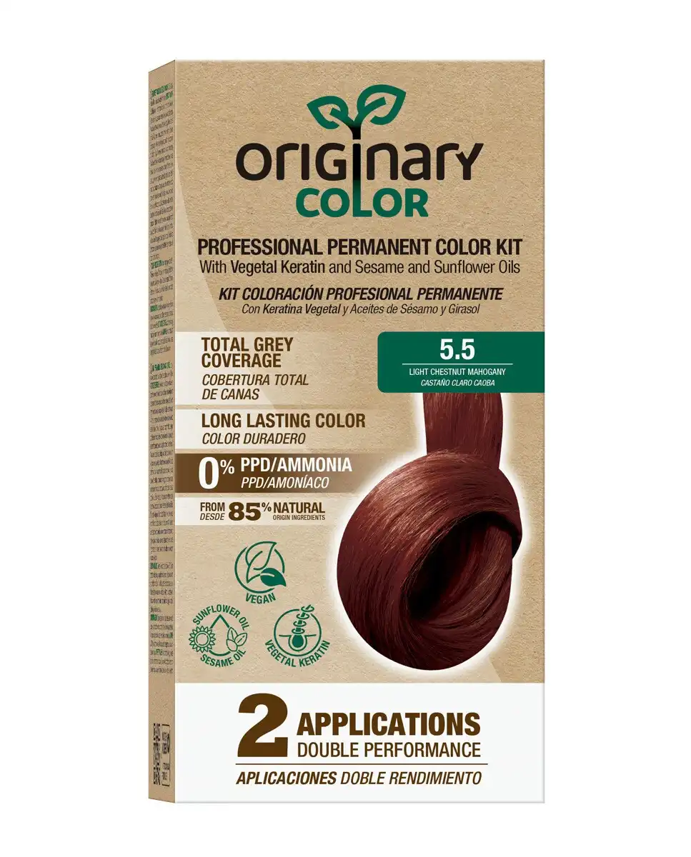 Originary Color - Kit de Coloración Profesional Permanente en Dos Aplicaciones Originary Color. - Originary Color - Comparador de precios