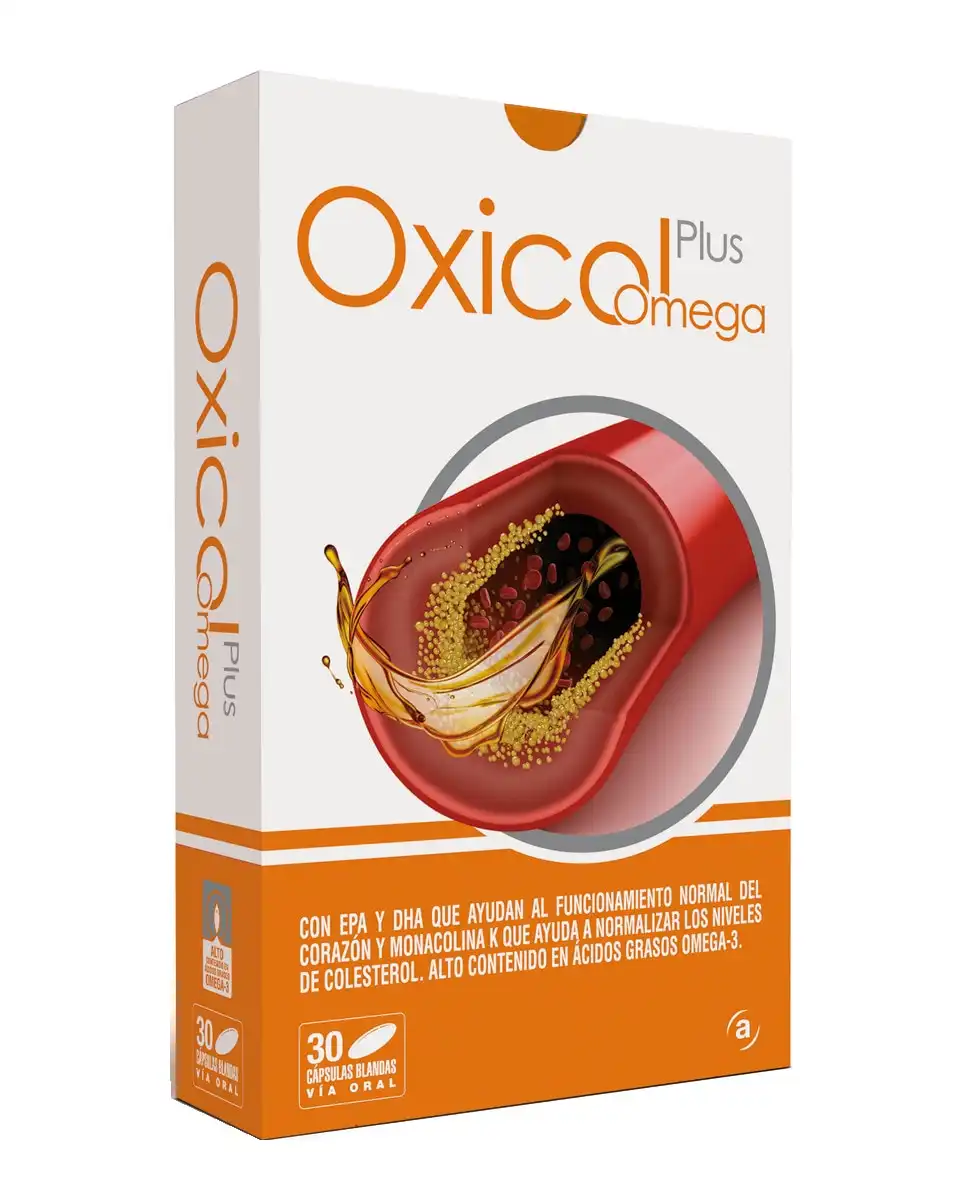 Oxicol - 30 Cápsulas Plus Omega - Oxicol - Comparador de precios