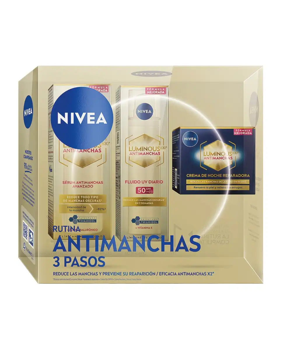 Pack Luminous Tratamiento Completo Antimanchas Nivea - Nivea - Comparador de precios