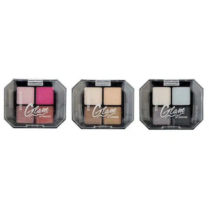 Paleta de 4 Sombras de Ojos - GLAM OF SWEDEN - Comparador de precios