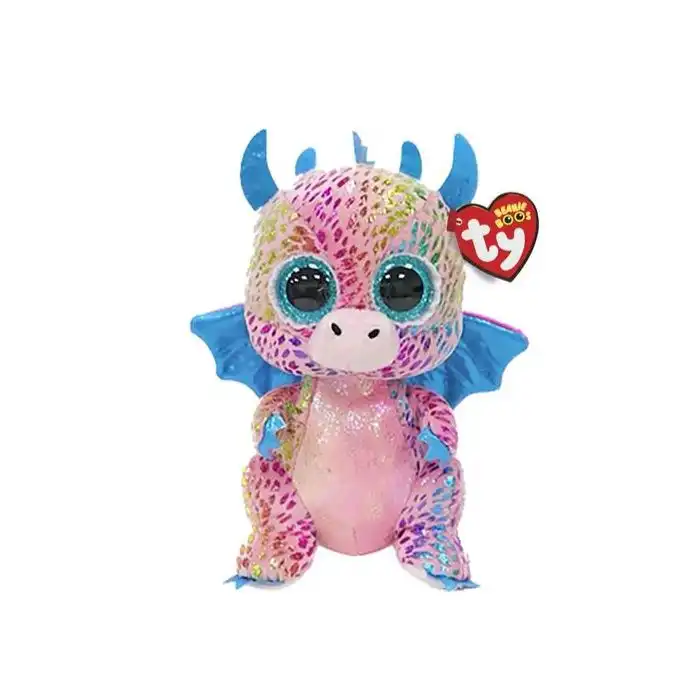 Purple Dragon Peluche de Dragón - Ty Beanie Boos - Comparador de precios