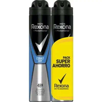 Rexona Rexona Desodorante Spray Men Cobalt Pack Ahorro, 200 ml - Rexona - Comparador de precios