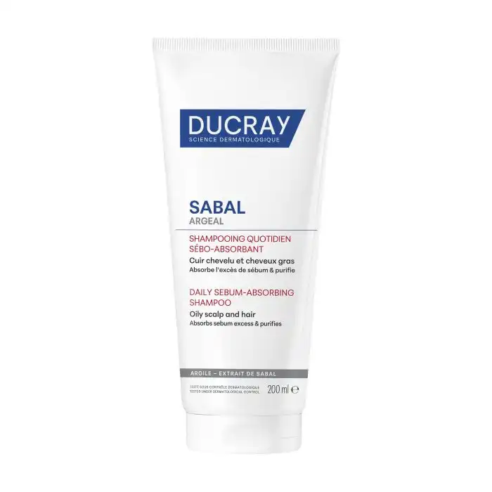 Sabal Champú Diario Seboabsorbente para Cabello Graso 200 ml - Ducray - Comparador de precios