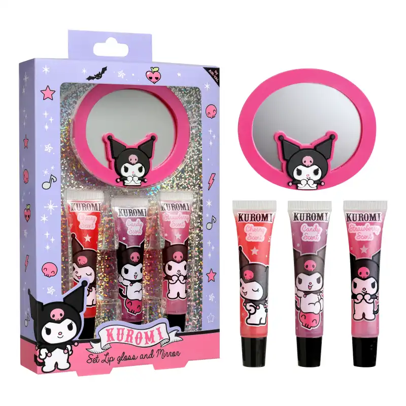 Set Con 3 Brillos Labiales 7,5 Ml Y Espejo - Disney - Comparador de precios
