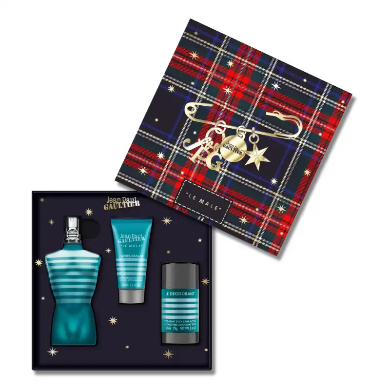 Set Le Male Eau De Toilette 125 Ml + After Shave 50 Ml + Desodorante Stick 75 G - Jean Paul Gaultier - Comparador de precios