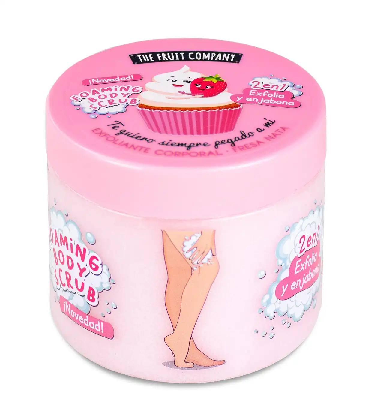 The Fruit Company - Exfoliante corporal espumoso 2 en 1 - Fresa y nata - The Fruit Company - Comparador de precios
