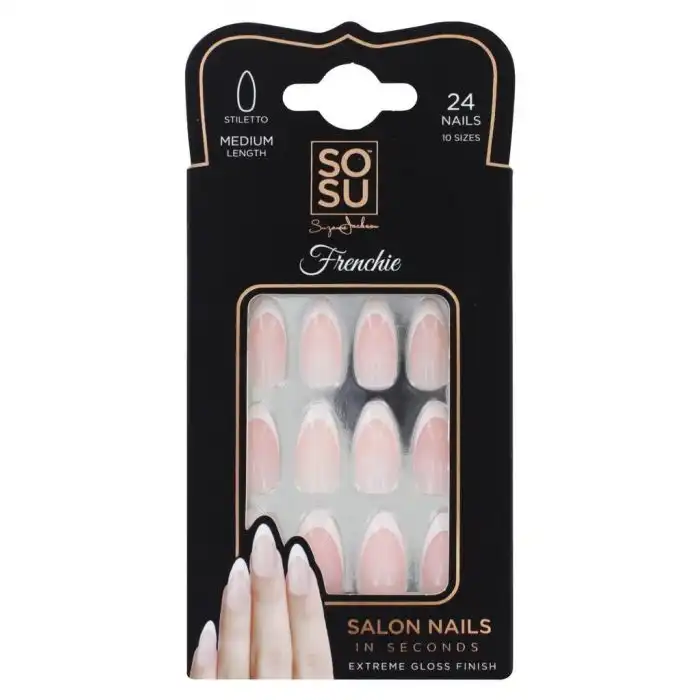 Uñas Postizas Stiletto Frenchie - Sosu - Comparador de precios