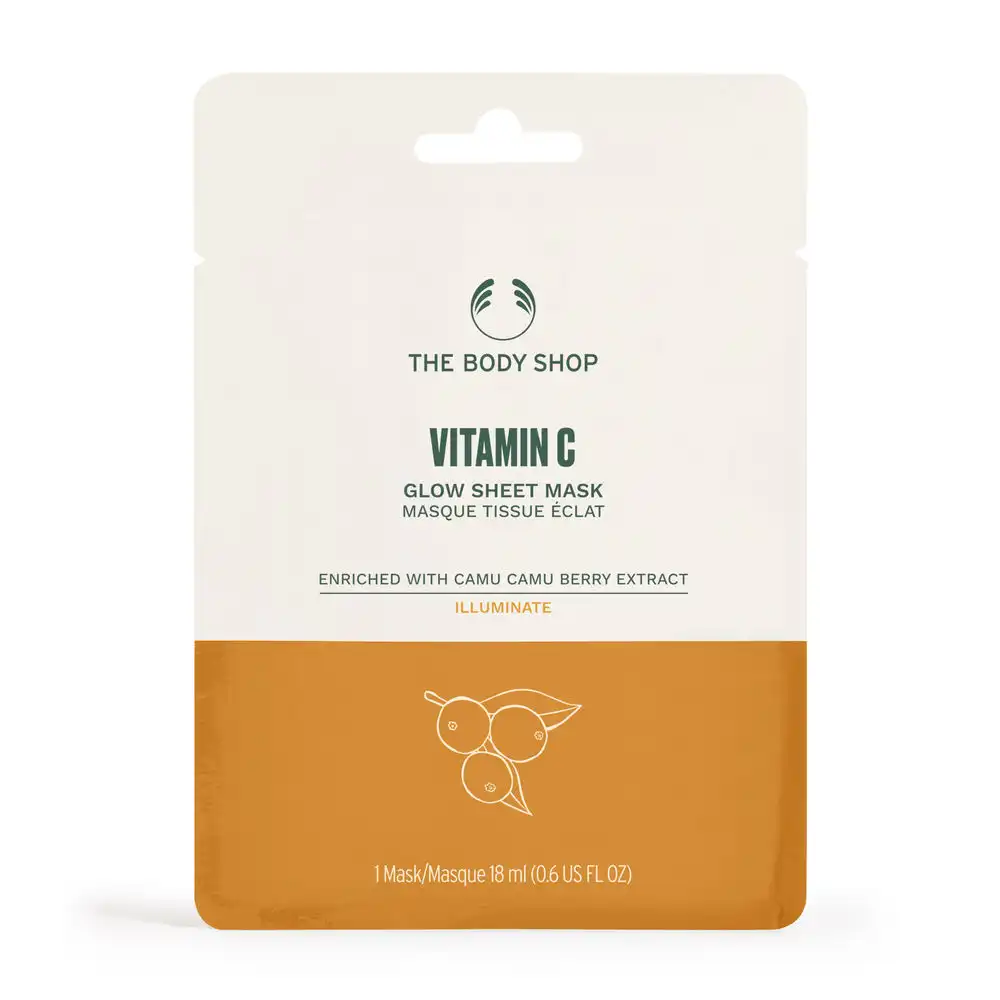 Vitamin C glow sheet mask 18 ml - THE BODY SHOP - Comparador de precios