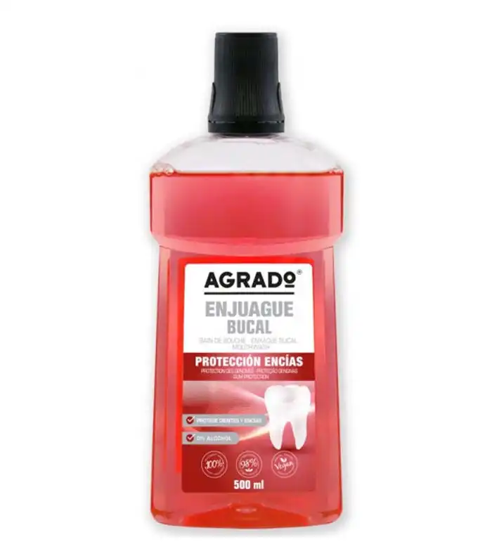 Agrado - Enjuague bucal protección encías - Agrado - Comparador de precios