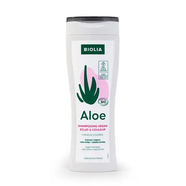 Aloe Shampooing Ãclat & Couleur - Biolia - Comparador de precios