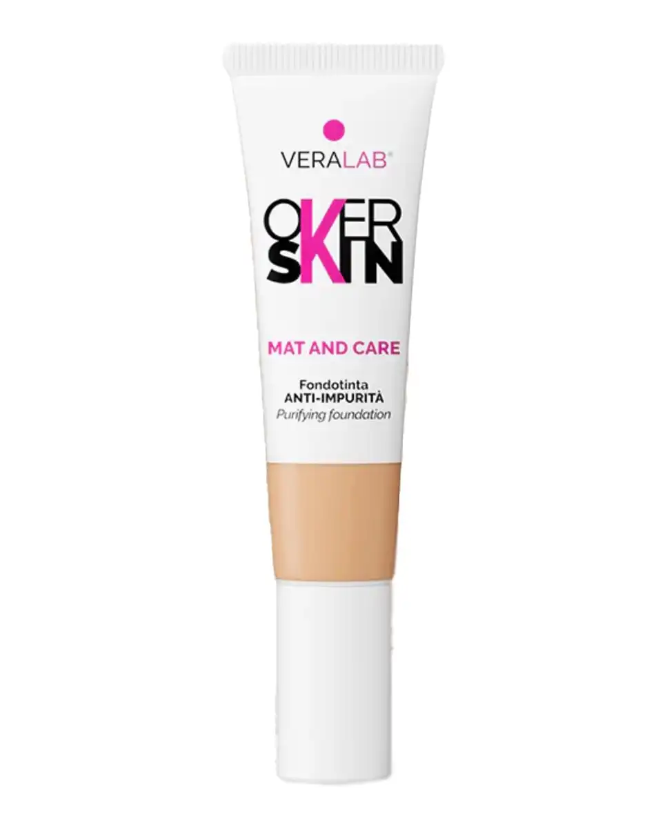 Base de Maquillaje Mat And Care Overskin 6.5 AMBER - Veralab - Comparador de precios