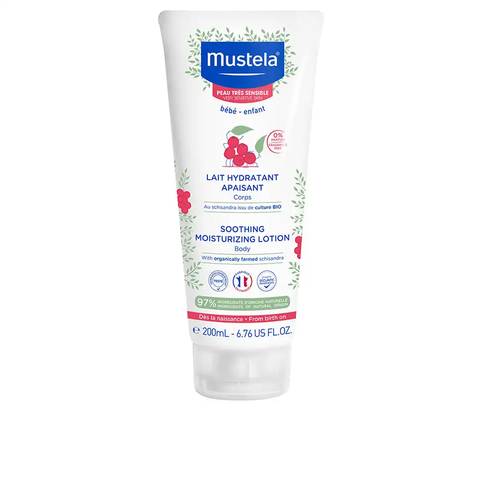 BEBÉ-NIÑO leche corporal hidratante confort 200 ml - Mustela - Comparador de precios