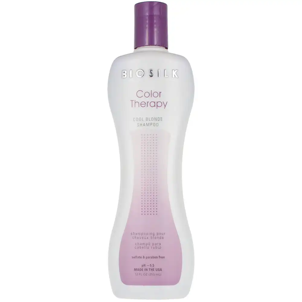 Biosilk Color Therapy cool blonde shampoo 355 ml - Farouk - Comparador de precios