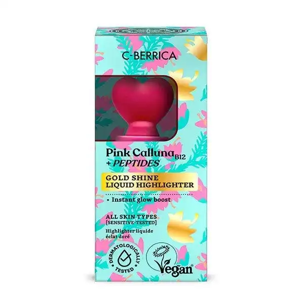 C-Berrica Pink Calluna Gold Shine Liquid Highlighter - Oblepikha - Comparador de precios