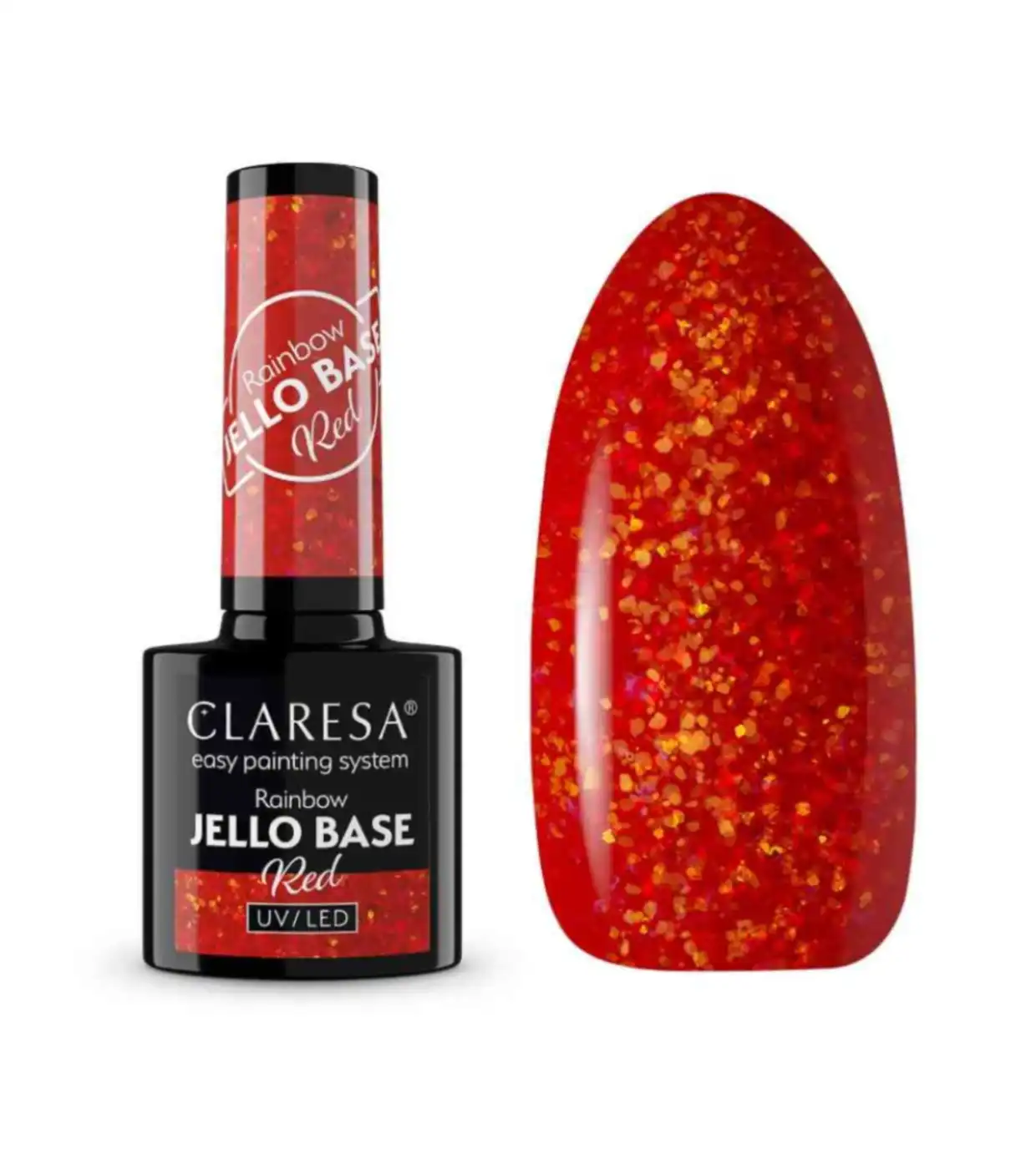 Claresa - *Rainbow Jello Base* - Esmalte de uñas semipermanente - Red - Claresa - Comparador de precios