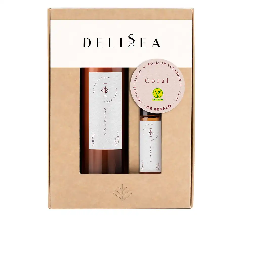 Coral Vegan Eau Parfum lote 2 pz - Delisea - Comparador de precios