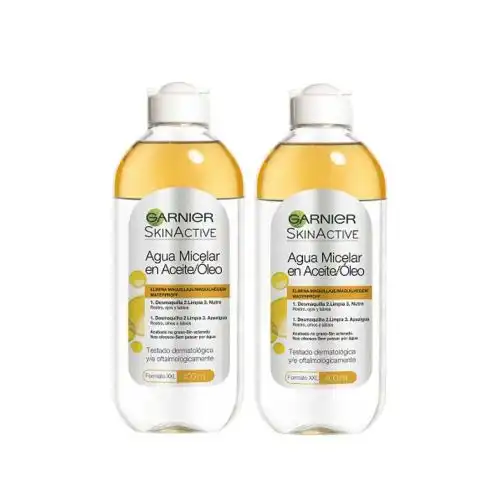 Garnier Skin Active Duplo 800 ml Agua Micelar en Aceite - Garnier - Comparador de precios
