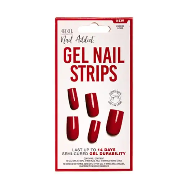 Gel Nail Strips 01 Cherry Bomb - Ardell - Comparador de precios