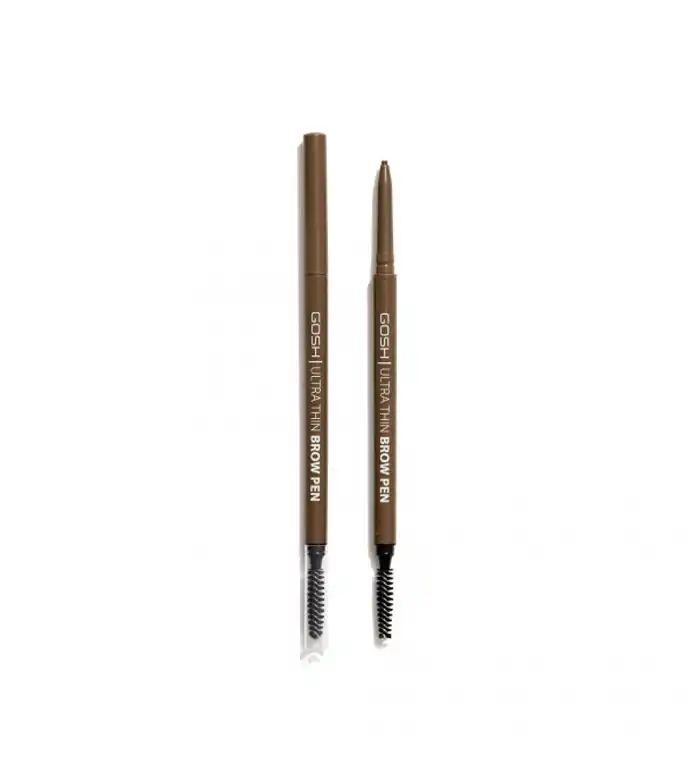 Gosh - Lápiz de cejas Ultra Thin Brow Pen - 002: Grey Brown - GOSH - Comparador de precios