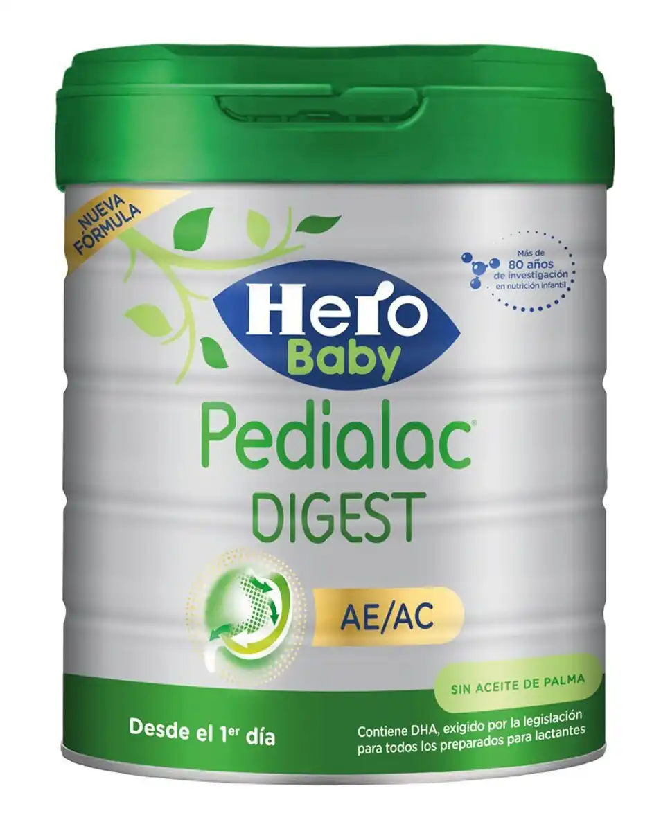 Hero Pedialac - Leche Infantil Pedialac Digest AE/AC 800 G Hero Baby - Hero Pedialac - Comparador de precios